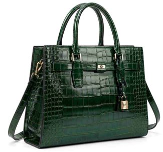 Red Crocodile Purse